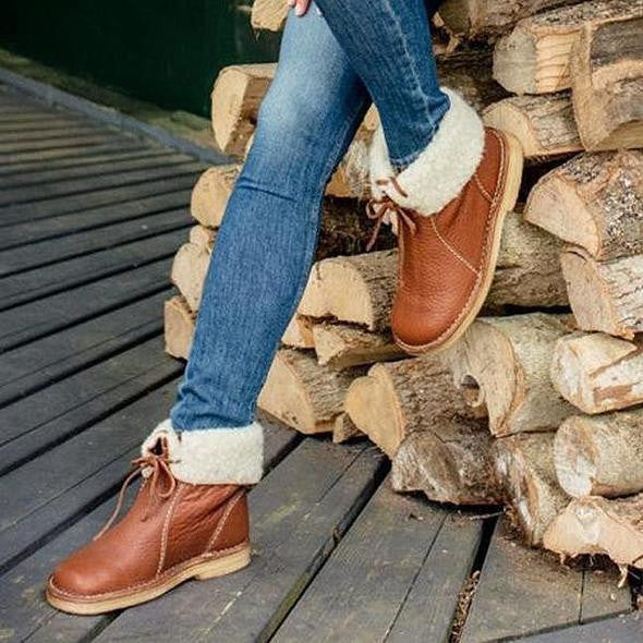 Asami - Damenstiefel mit Wollfutter und wasserdicht