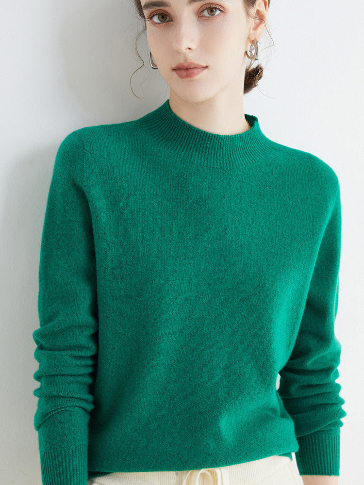 Hollie - Bequemer Damenkaschmirpullover