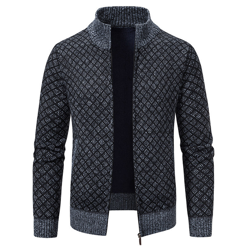 Gerald - Elegante Herren-Karojacke mit Zipper