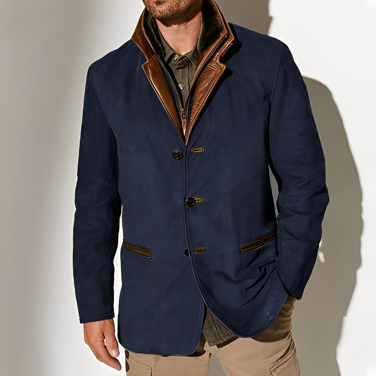 Durward - Herrenjacke im klassischen Look mit Taschen