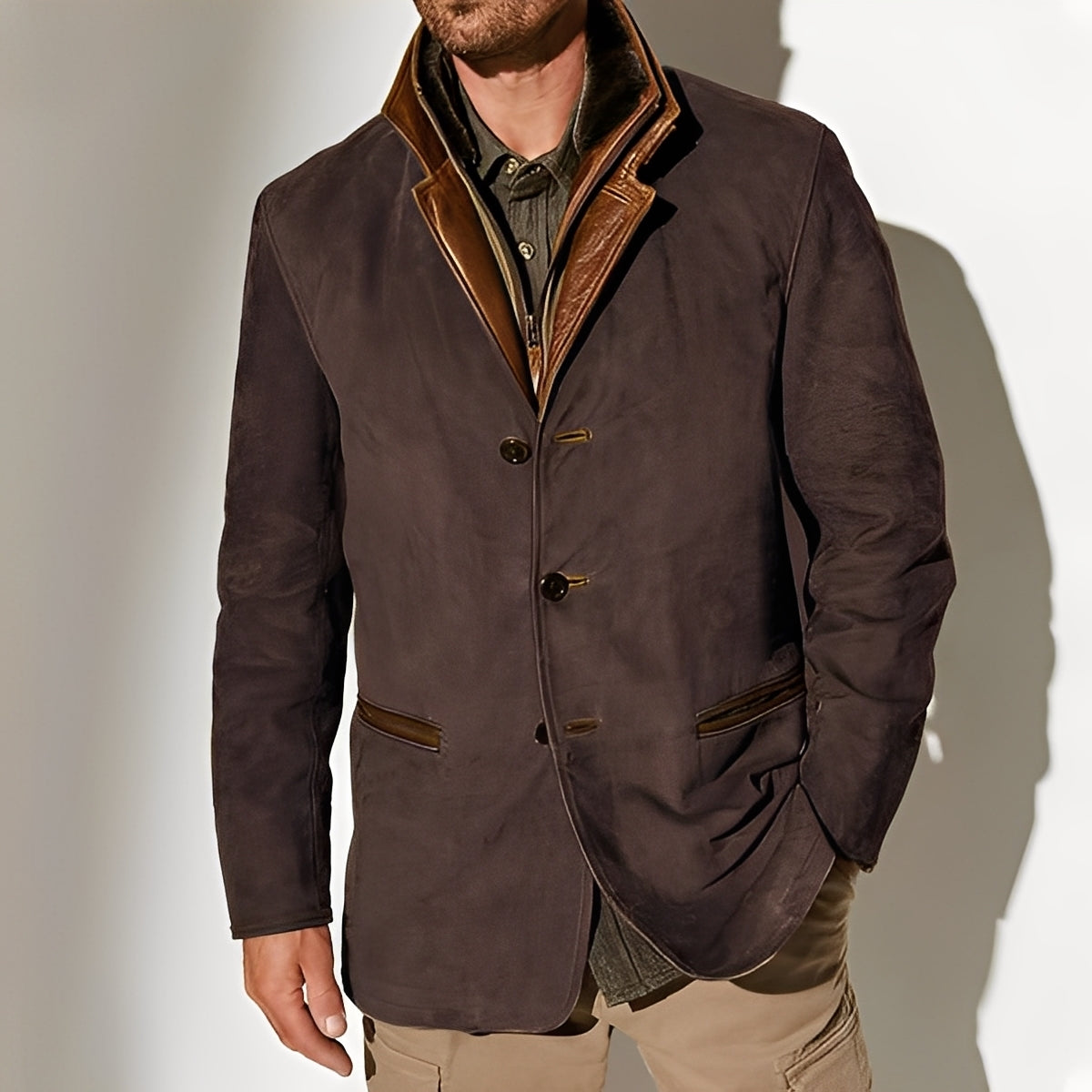 Durward - Herrenjacke im klassischen Look mit Taschen