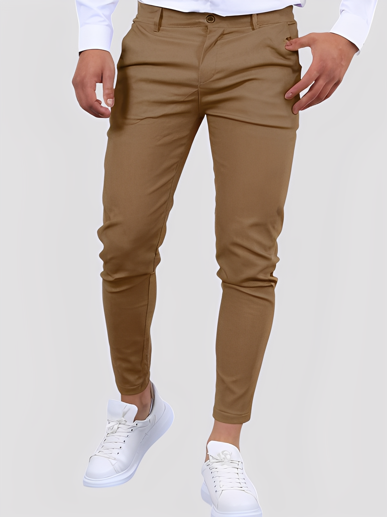 Shelton - Angenehme, dehnbare Herrenhose mit schlanker Passform