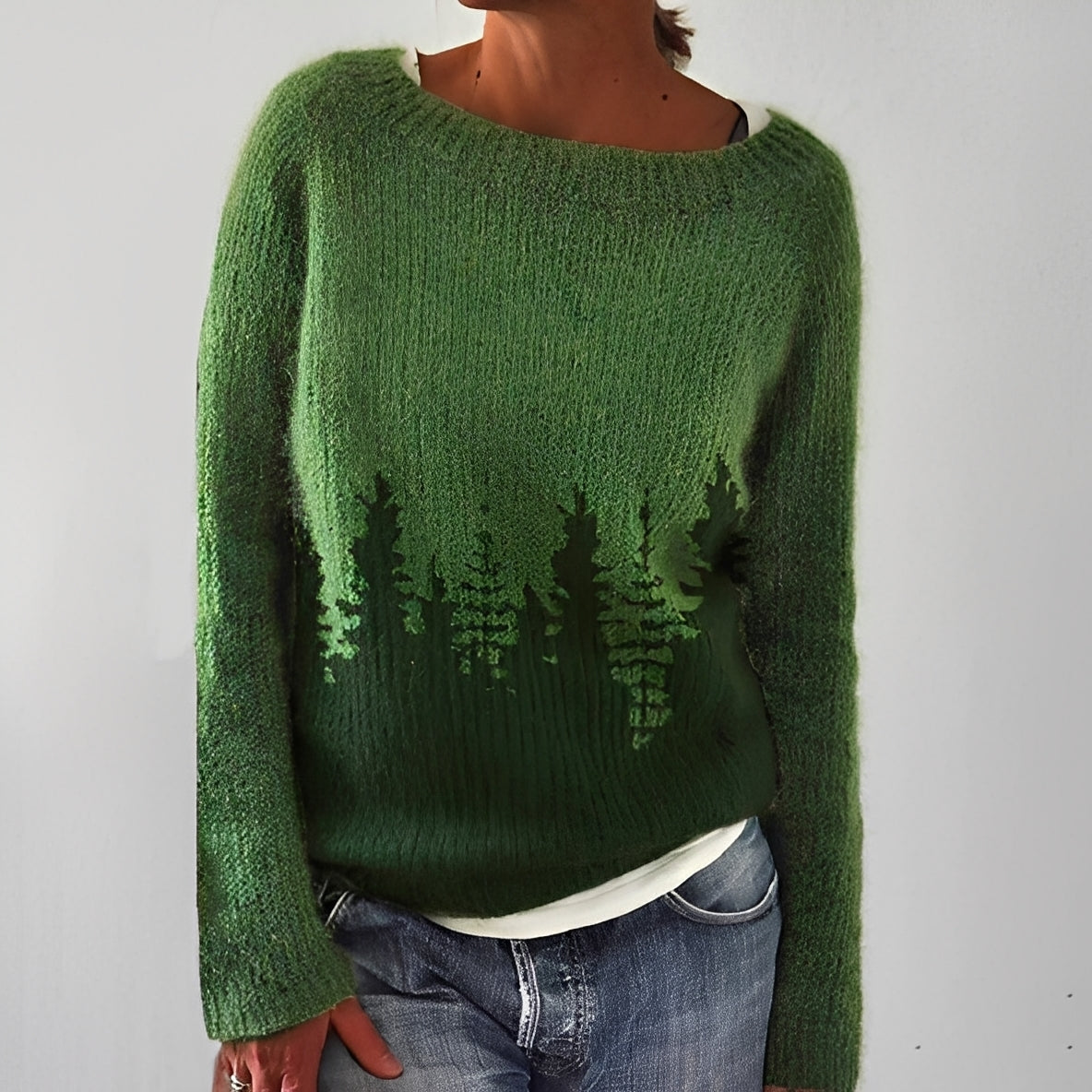 Christiana - Klassischer Damenpullover mit Design