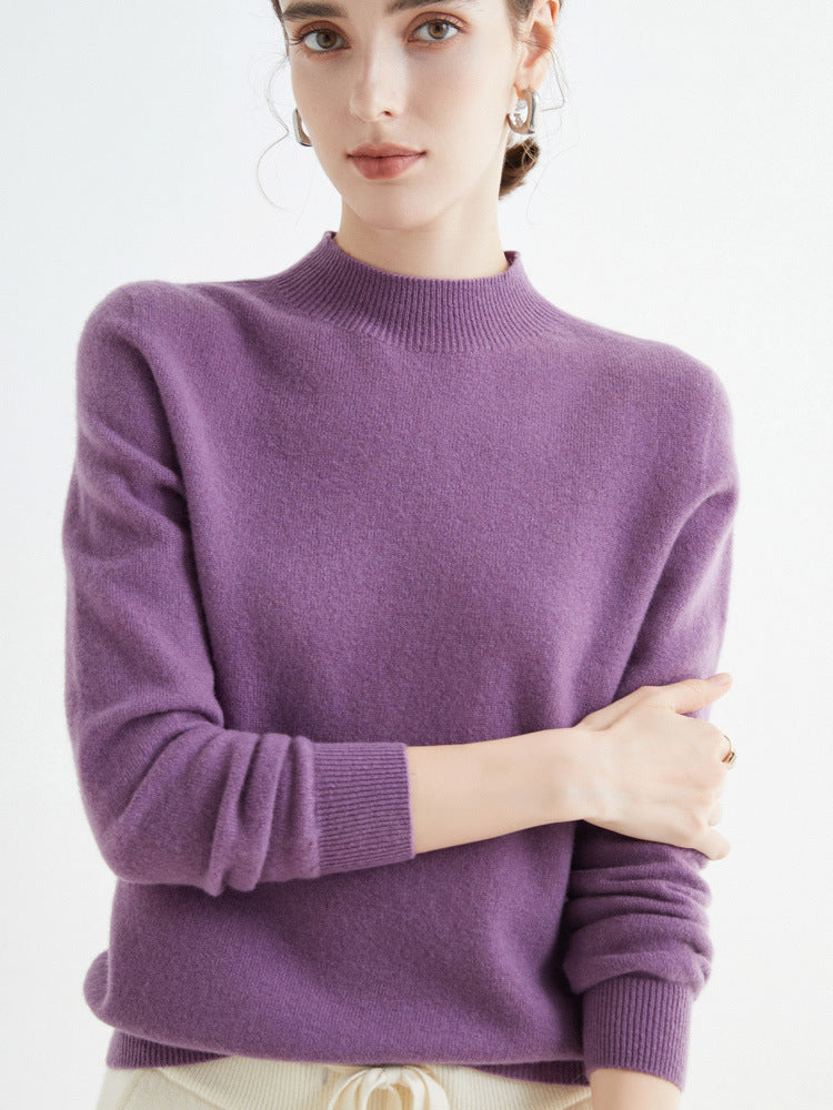 Hollie - Bequemer Damenkaschmirpullover