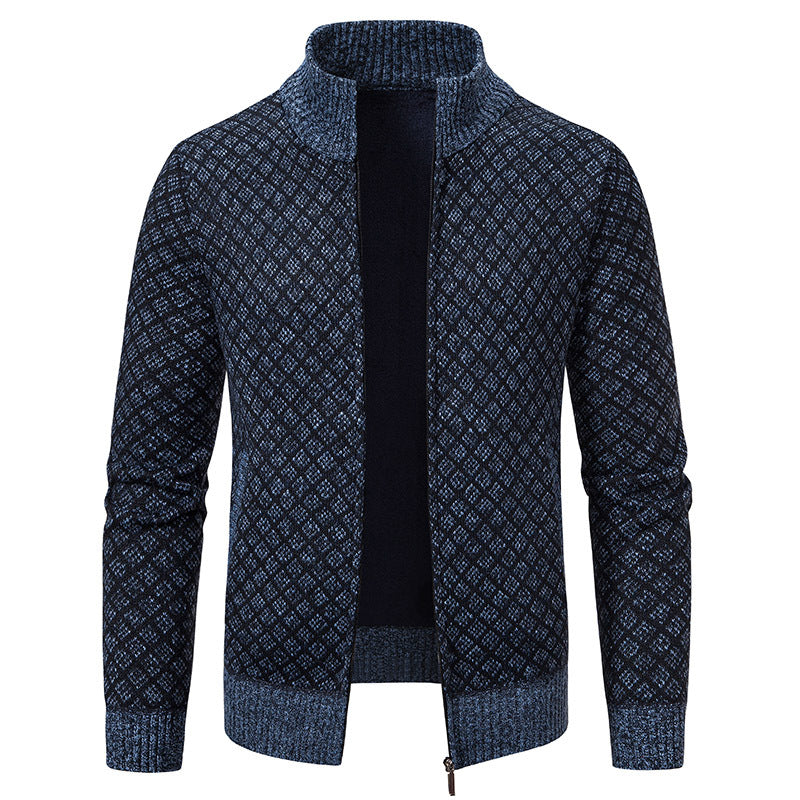 Gerald - Elegante Herren-Karojacke mit Zipper