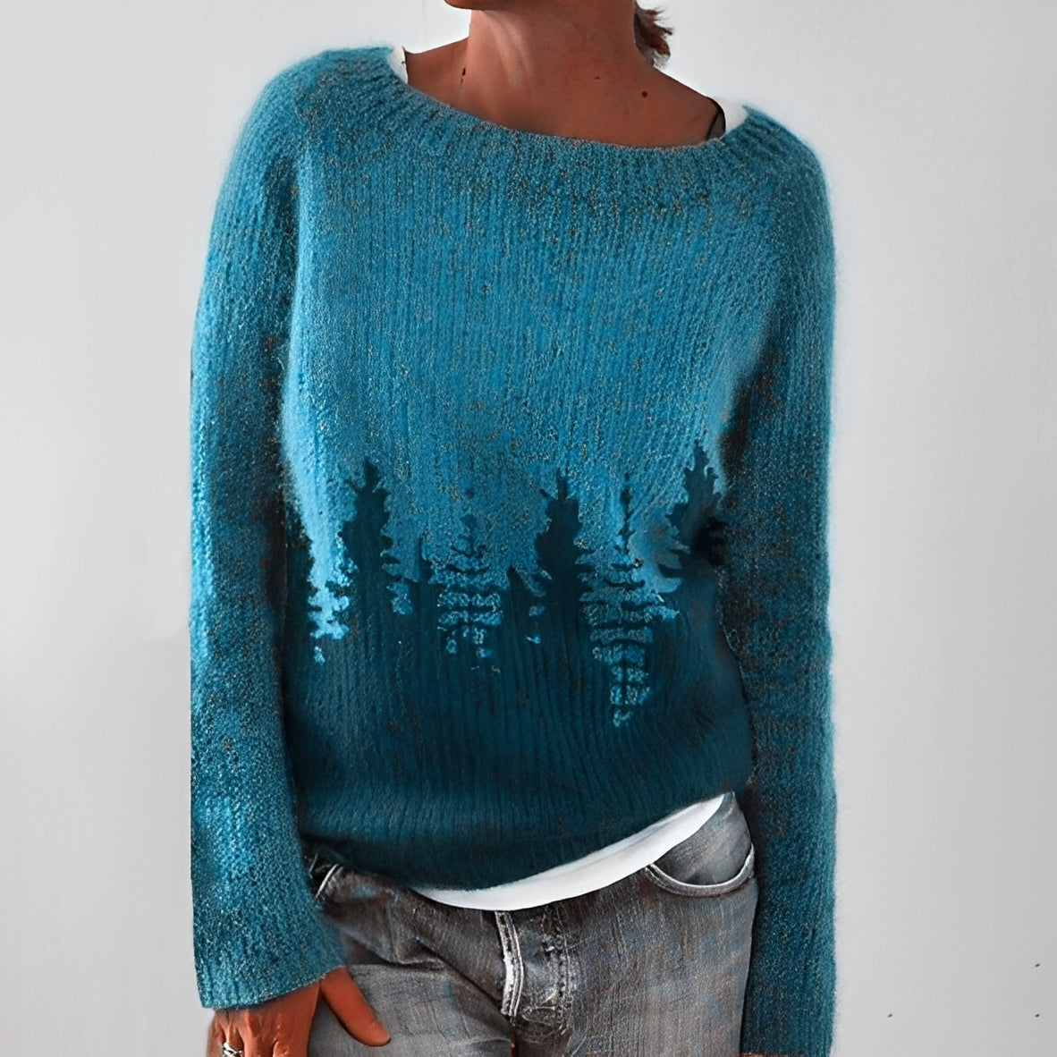 Christiana - Klassischer Damenpullover mit Design