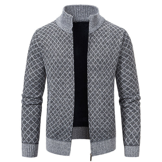 Gerald - Elegante Herren-Karojacke mit Zipper