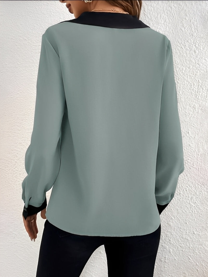 Katheryn - Leichte, bequeme Damenbluse mit weitem Schnitt
