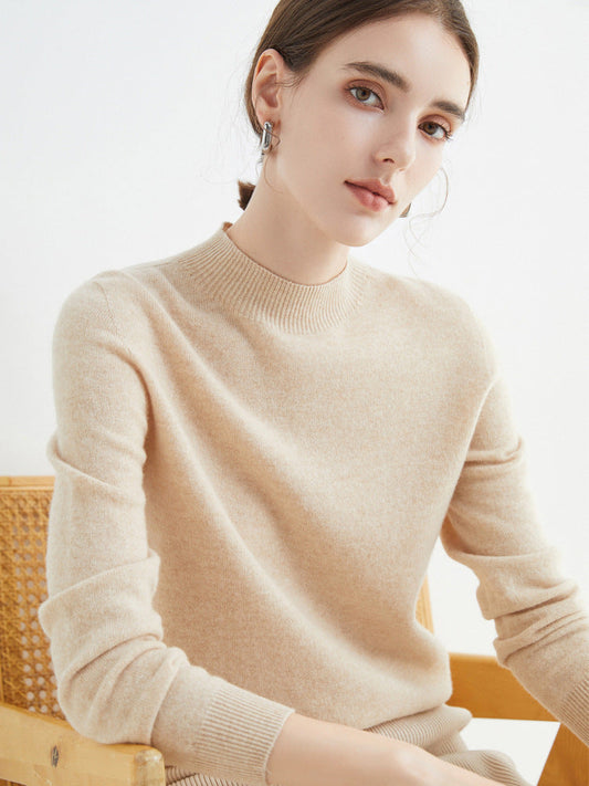 Hollie - Bequemer Damenkaschmirpullover