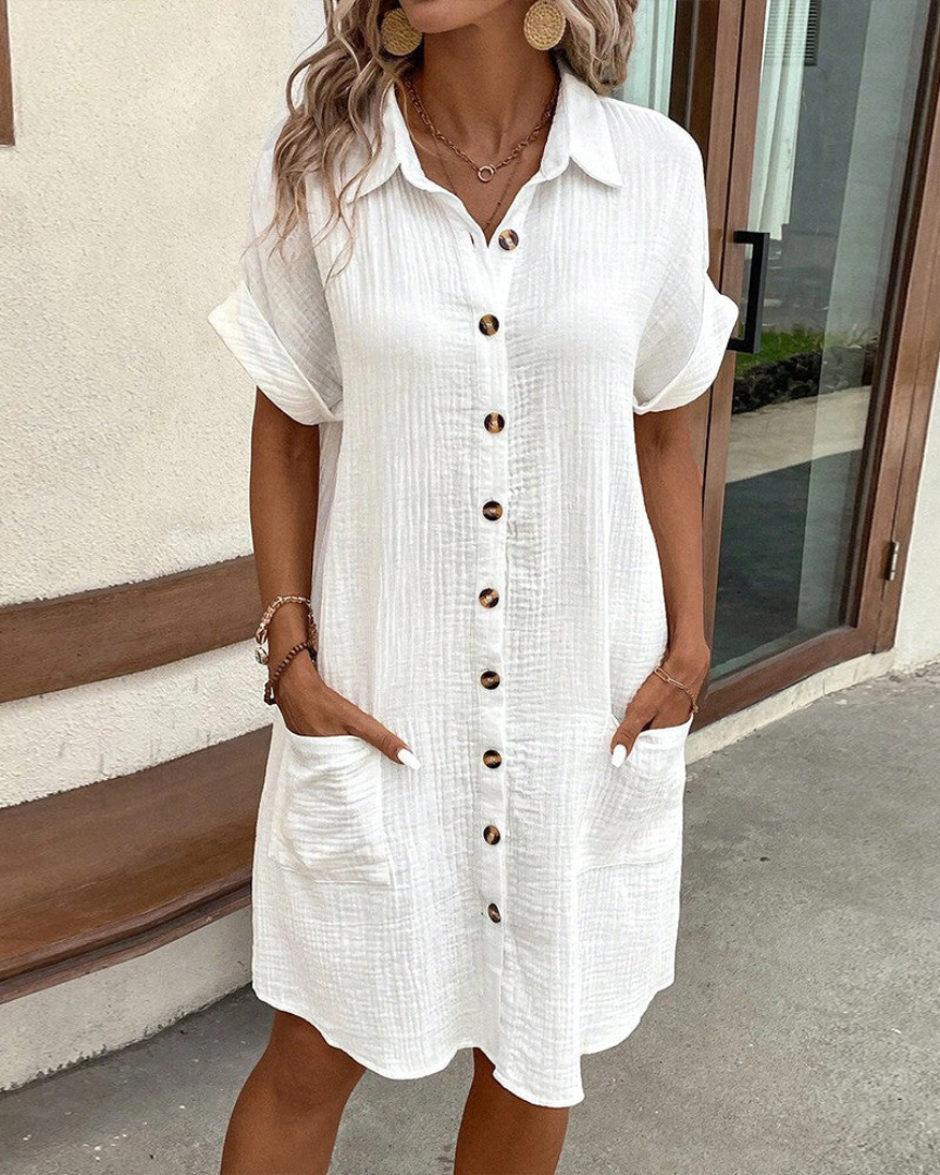 Clara – Damen-Hemdkleid