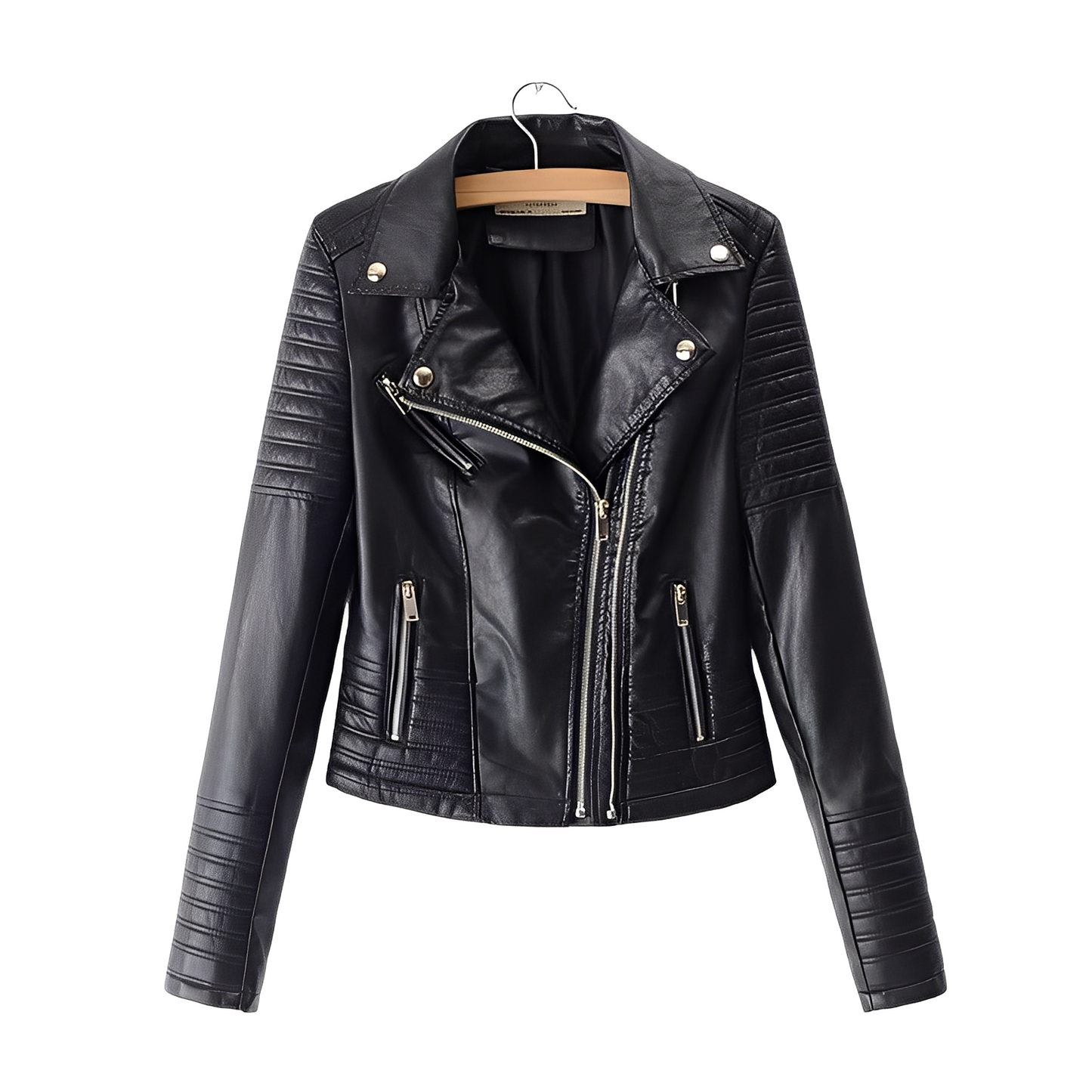 Cherie - Modische, enge Damenlederjacke