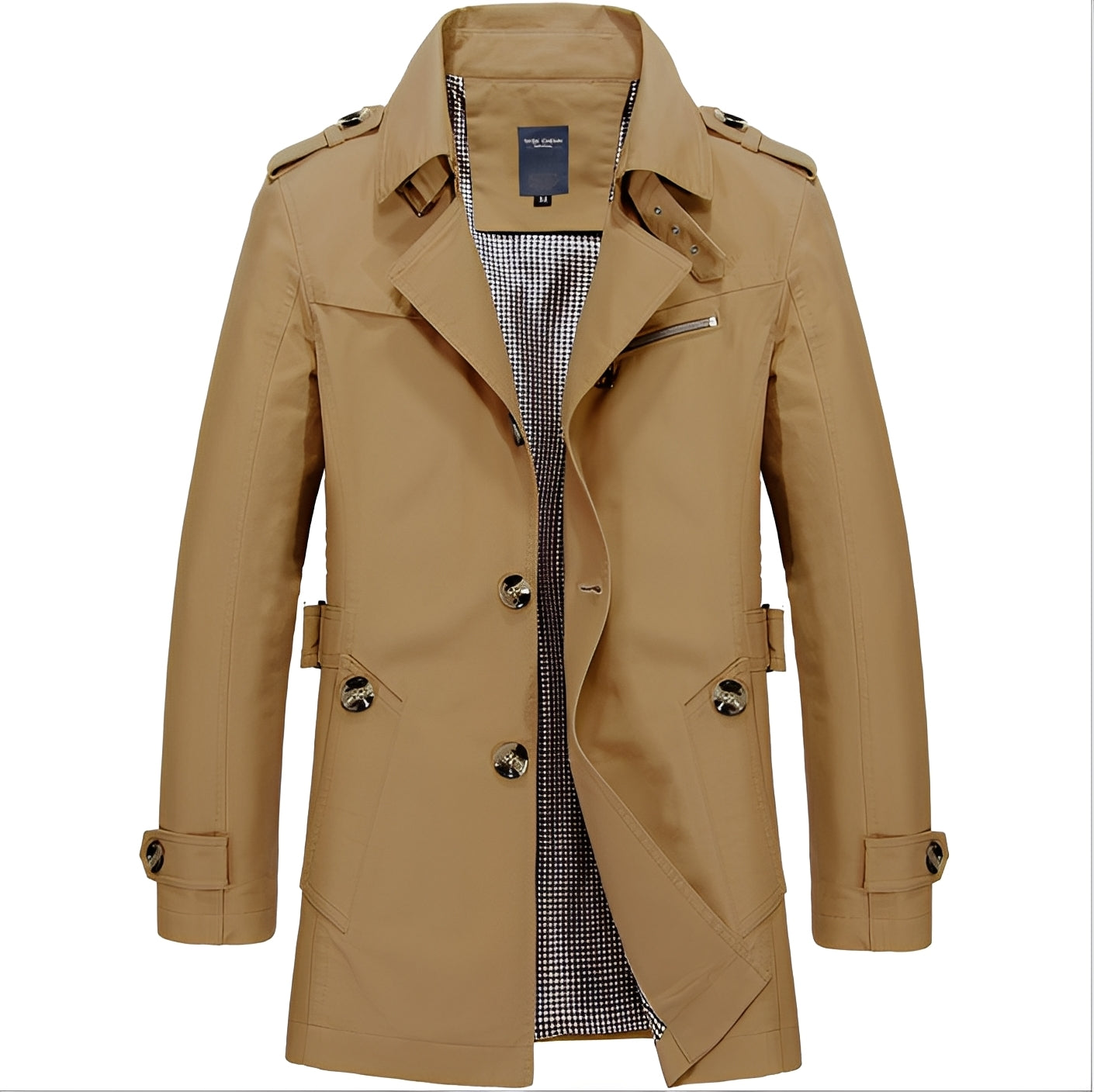Kolton - Schicker Windjacken-Trenchcoat für Männer
