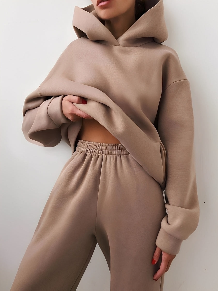 Jasmine - Komfortables Damen Jogging-Set mit Kapuze