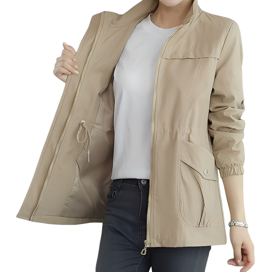 Gwenda - Modische Damenjacke mit einstellbarer Taille