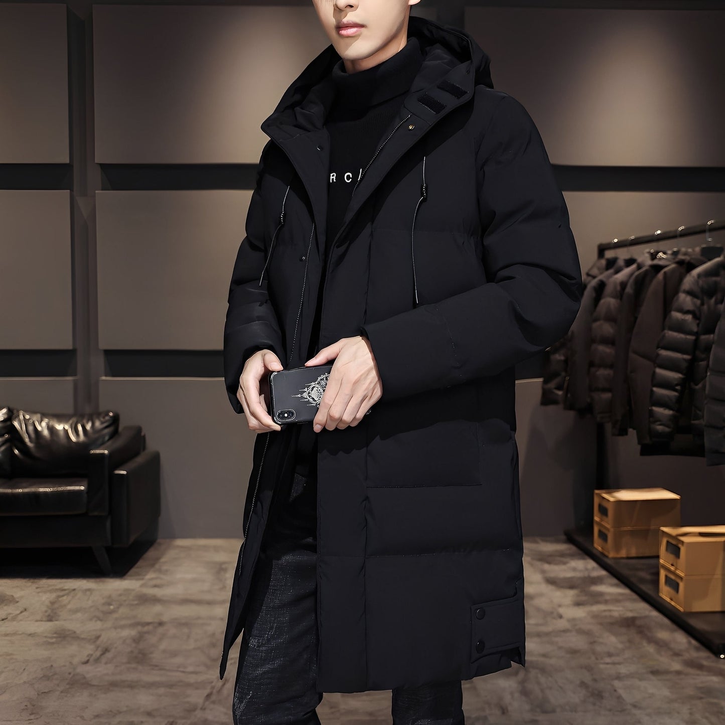 Bryan - Elegante, warme Parkajacke für Herren
