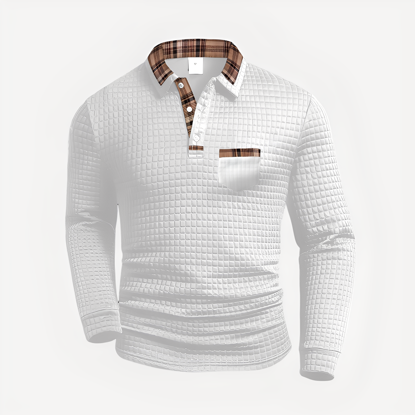 Morris - Herren-Poloshirt mit langen Ärmeln und elegantem Stil