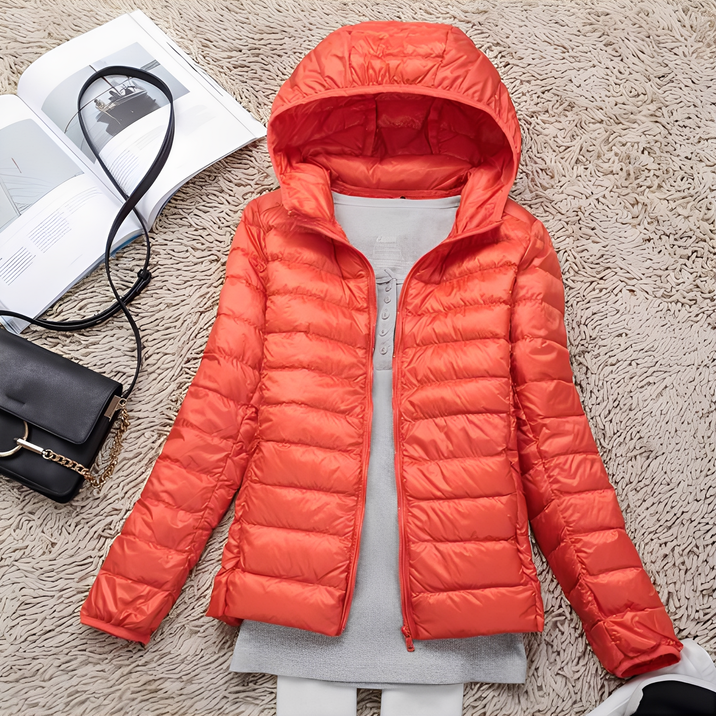 Lyndsay - Komfortable, schmale Damen-Daunenjacke