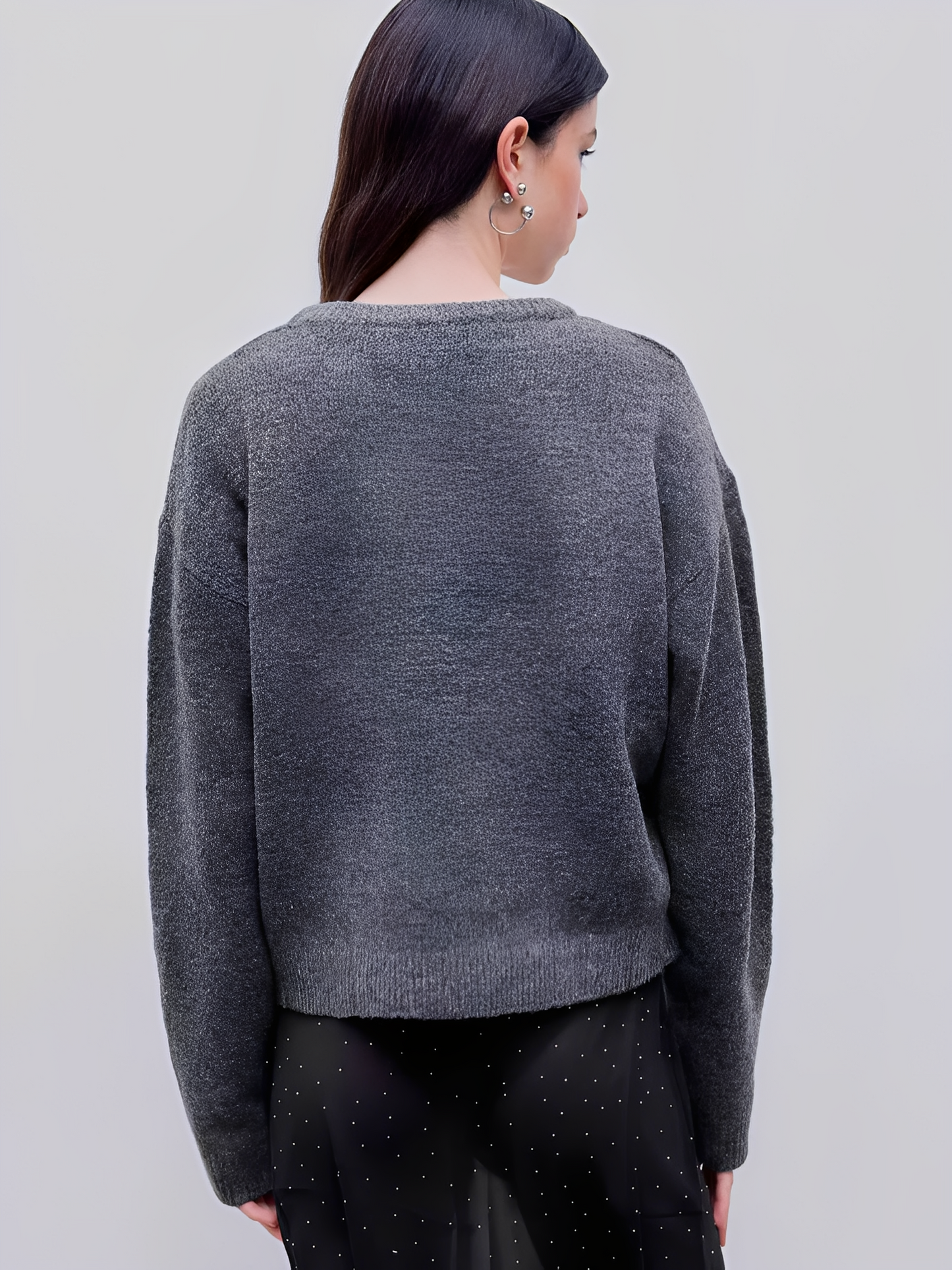 Luvenia - Bequemer, warmer Frauenpullover aus Polyester