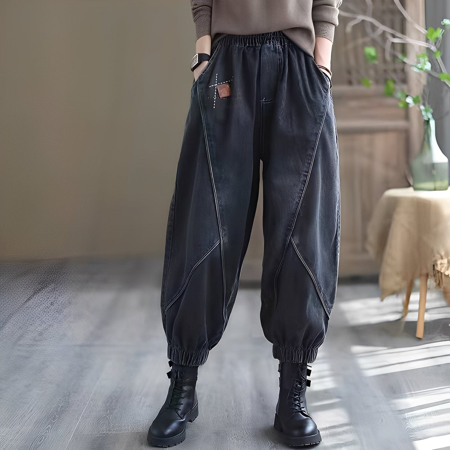 Shyanne - Klassische Damenjeans mit dehnbarem Bund