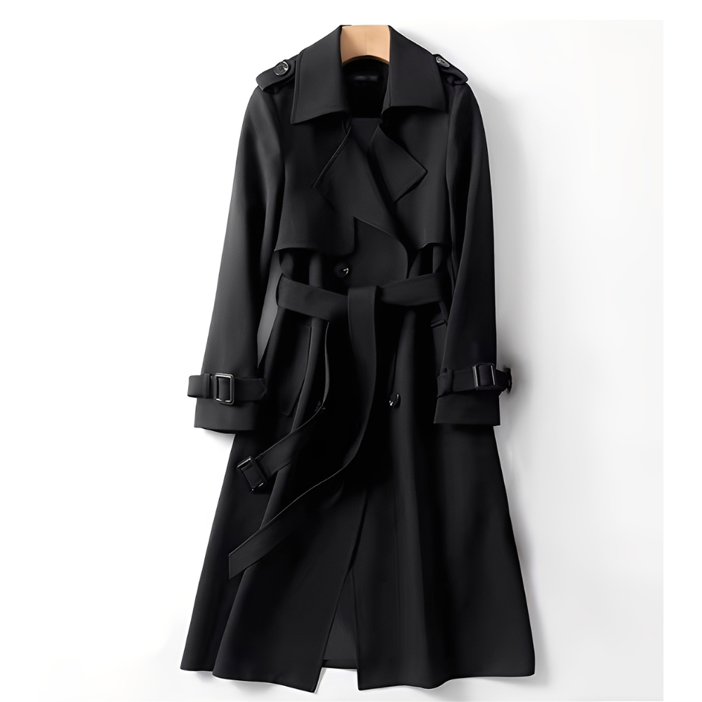 Tiffani - Moderner langer Damenmantel