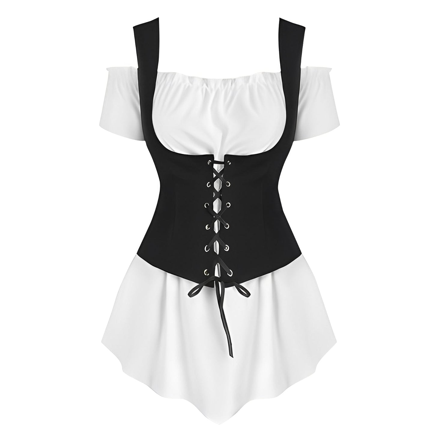 Danica - Frauen-Outfit mit Schnürung fürs Oktoberfest