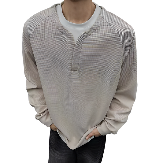 Dayton - Moderner, eleganter Herrenpullover mit Waffelmuster