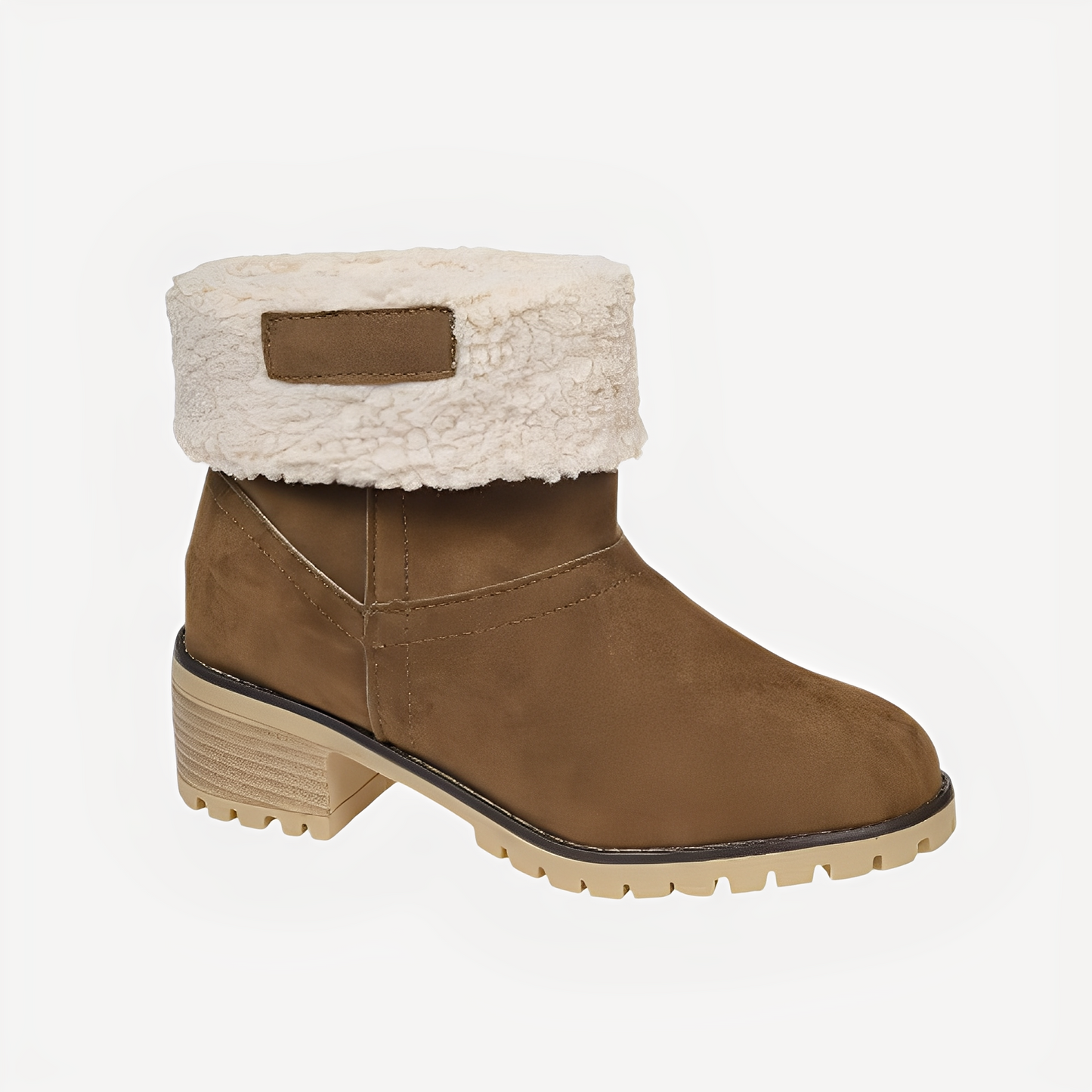 Claudia - Elegante, warme Winterstiefel mit Absatz für Damen