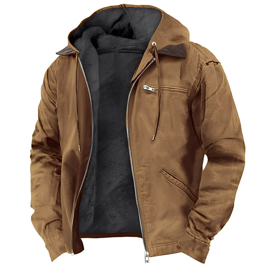 Daniel - Komfortable Herrenjacke mit Kapuze
