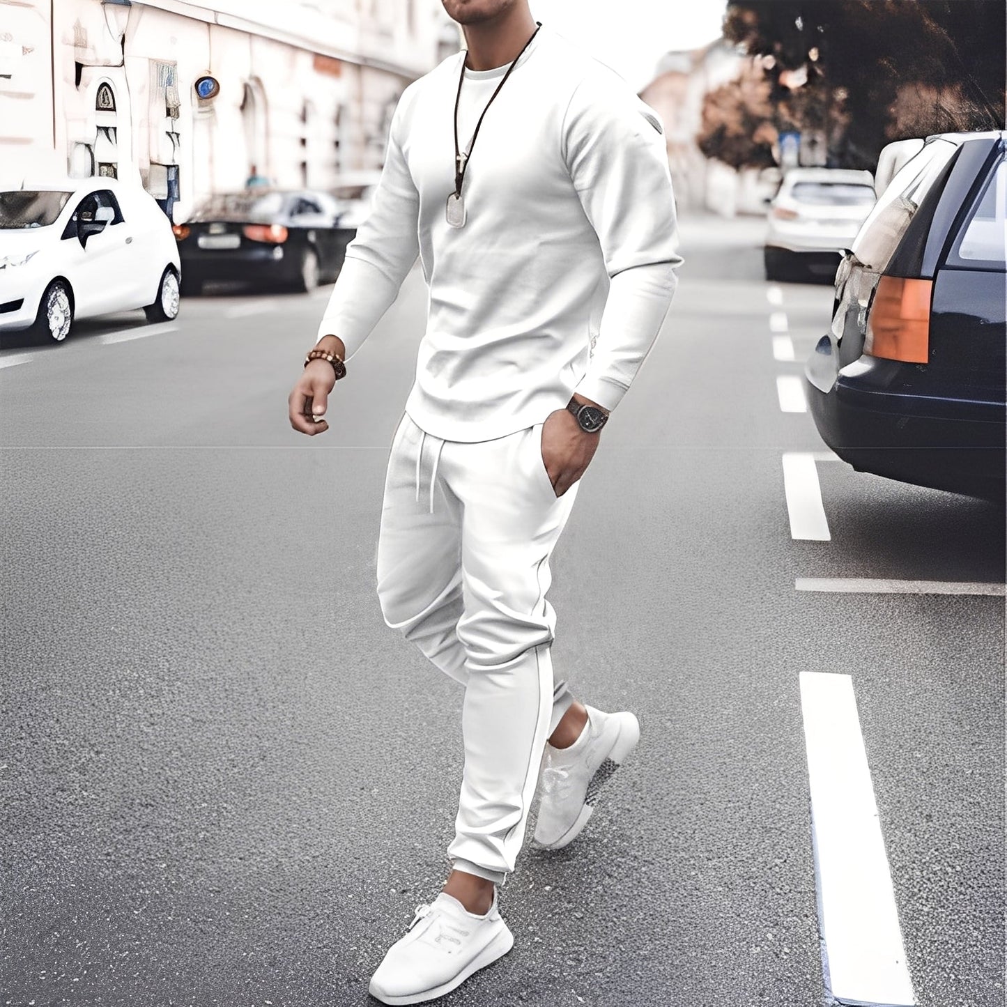 Dwayne - Herren-Trainingsanzug-Set mit modernem Design