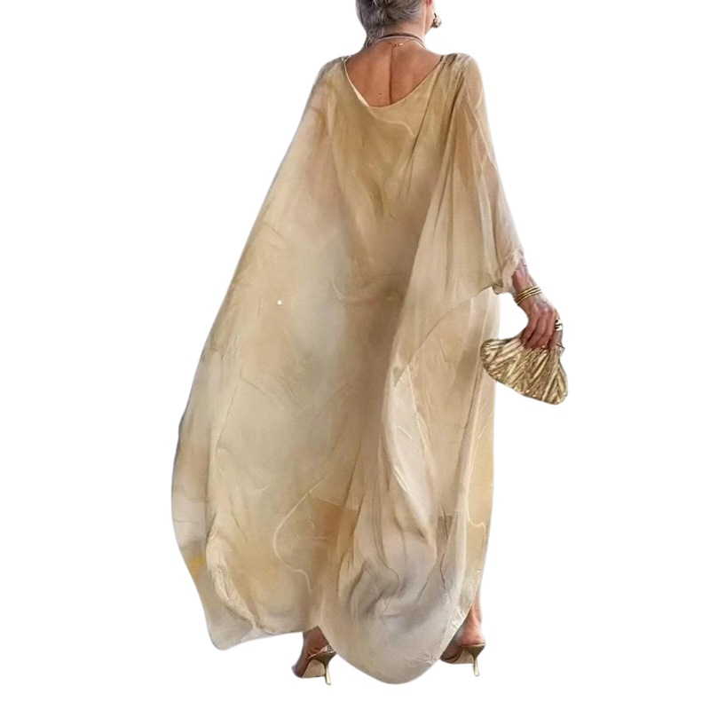 Aurora – Elegantes Seidenkleid aus zartem Chiffon