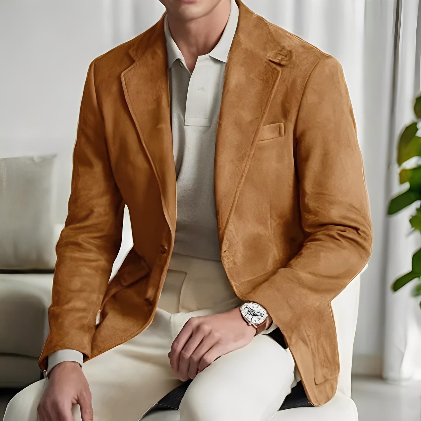 Martin - Schicker Herrenblazer mit Knopf