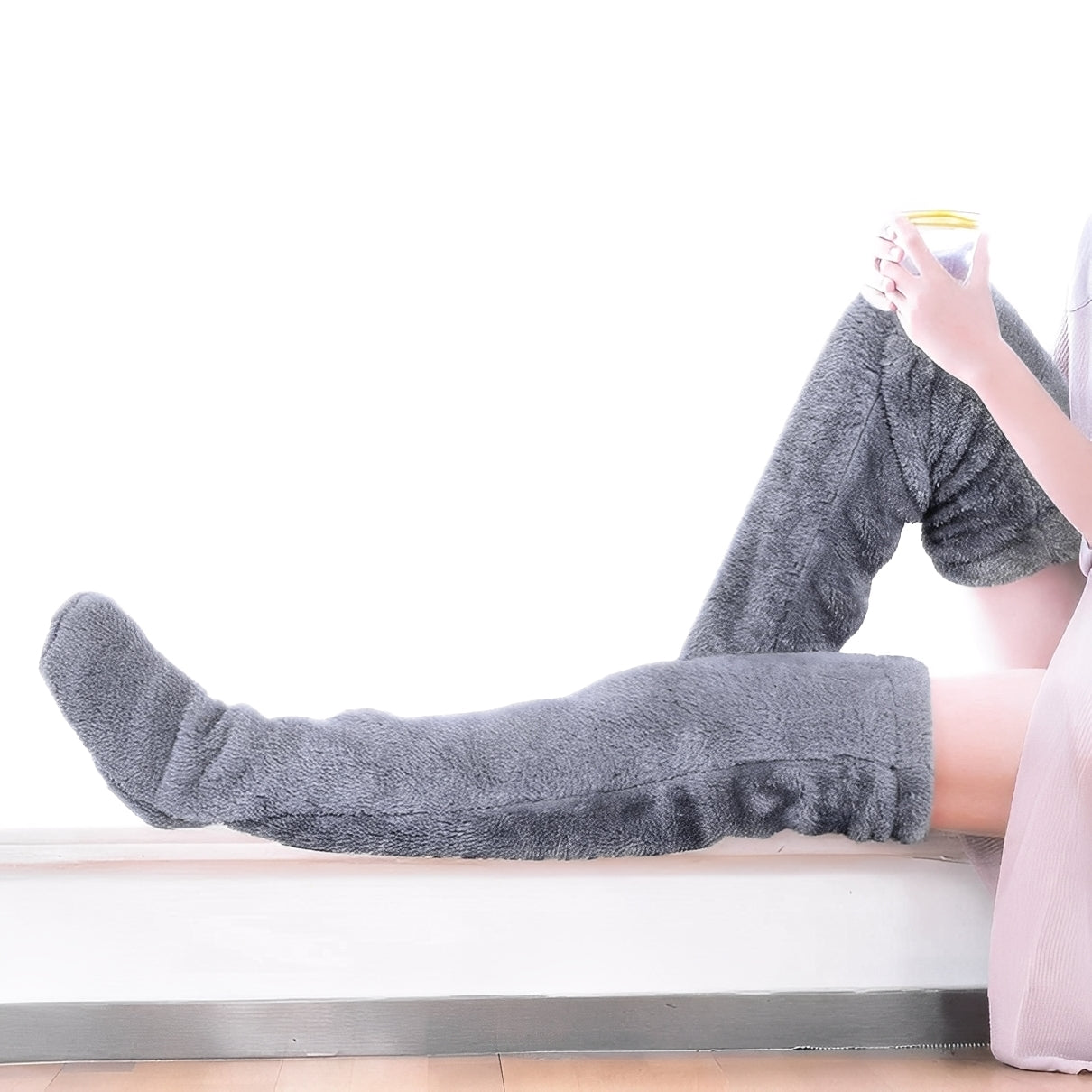 Hayden - Flauschige und warme Schlafsocken für Damen