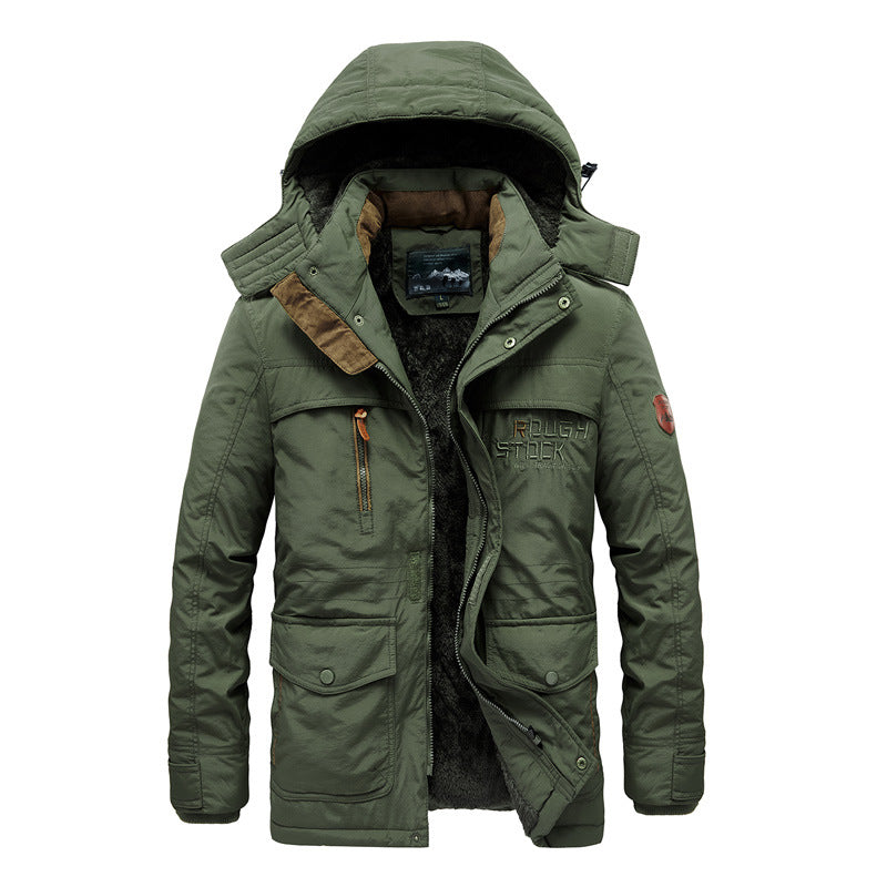 Lenard - Universelle, dick gepolsterte Herrenjacke