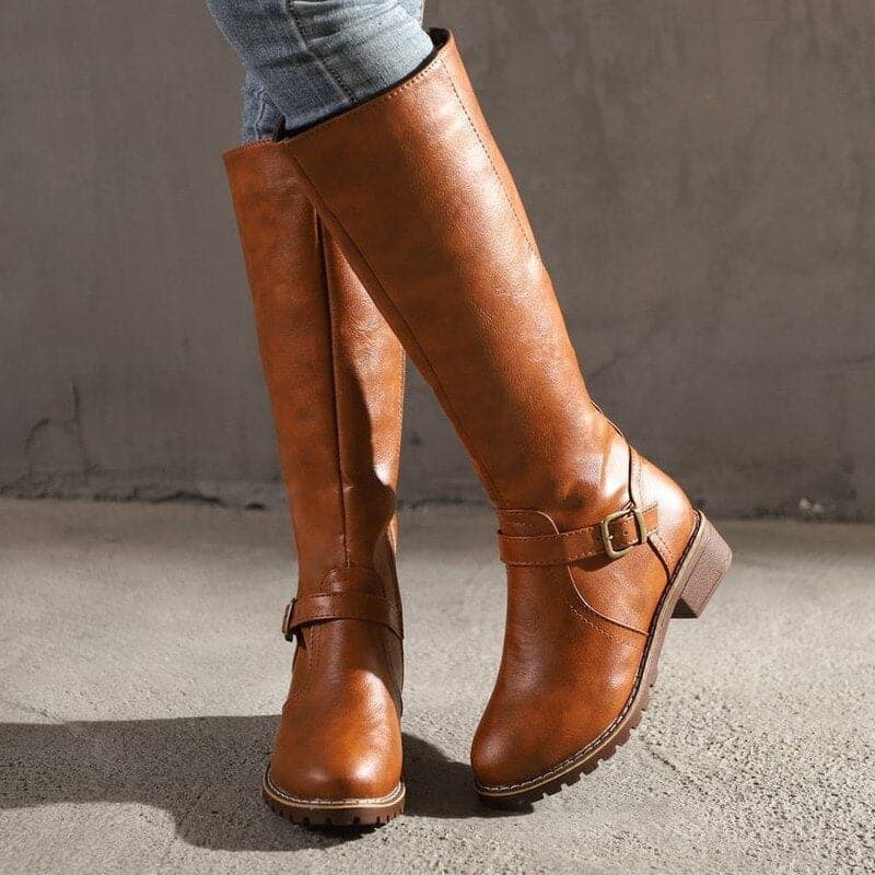 Marly - Bequeme Damenstiefeletten mit Zierschnalle