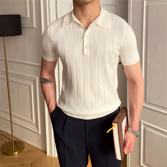 Tyrone - Herren-Poloshirt aus bequemem Strick