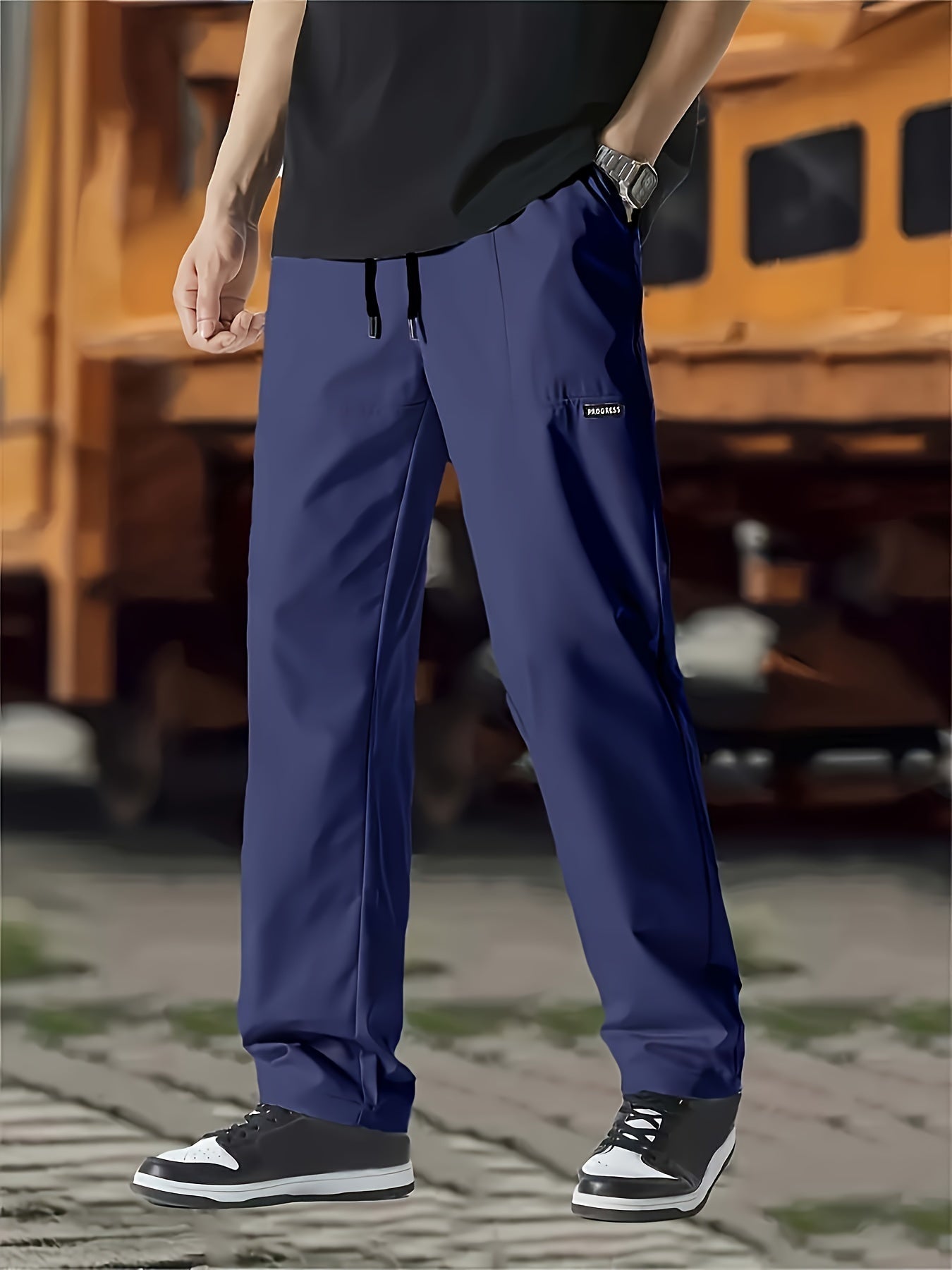Esmund - Komfortable Herrenhose mit Kordelzug