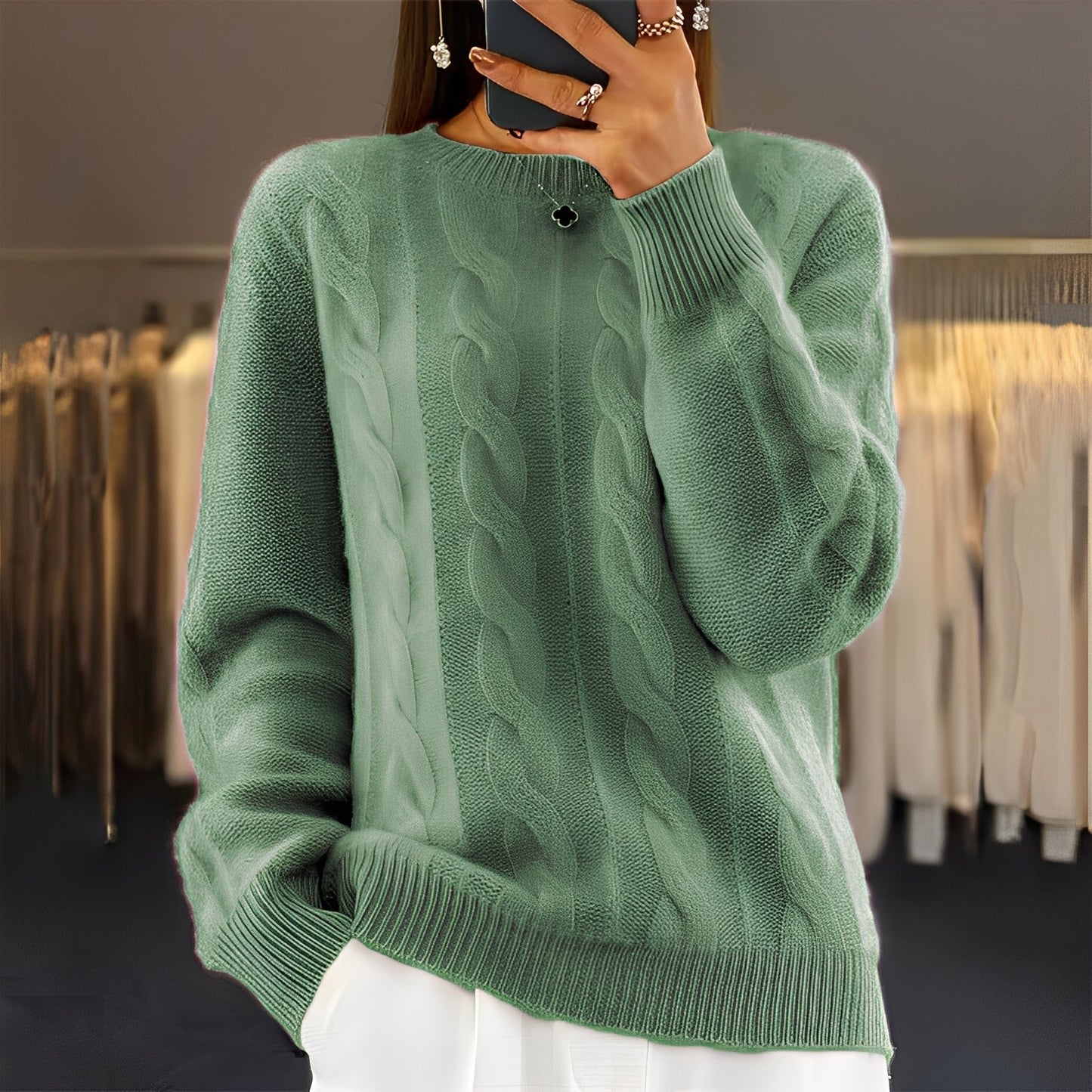 Leanne - Zeitlos schicker Frauenpullover
