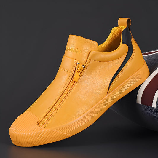Nathan - Elegante Damenschuhe aus Leder mit Zipper