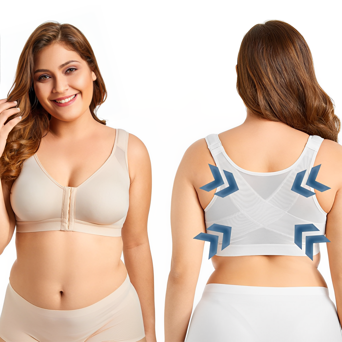 Marie - Komfortabler 2-in-1 Damen-BH für Haltungskorrektur