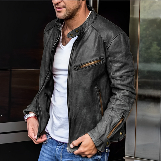 Enrico – Schicke Lederjacke