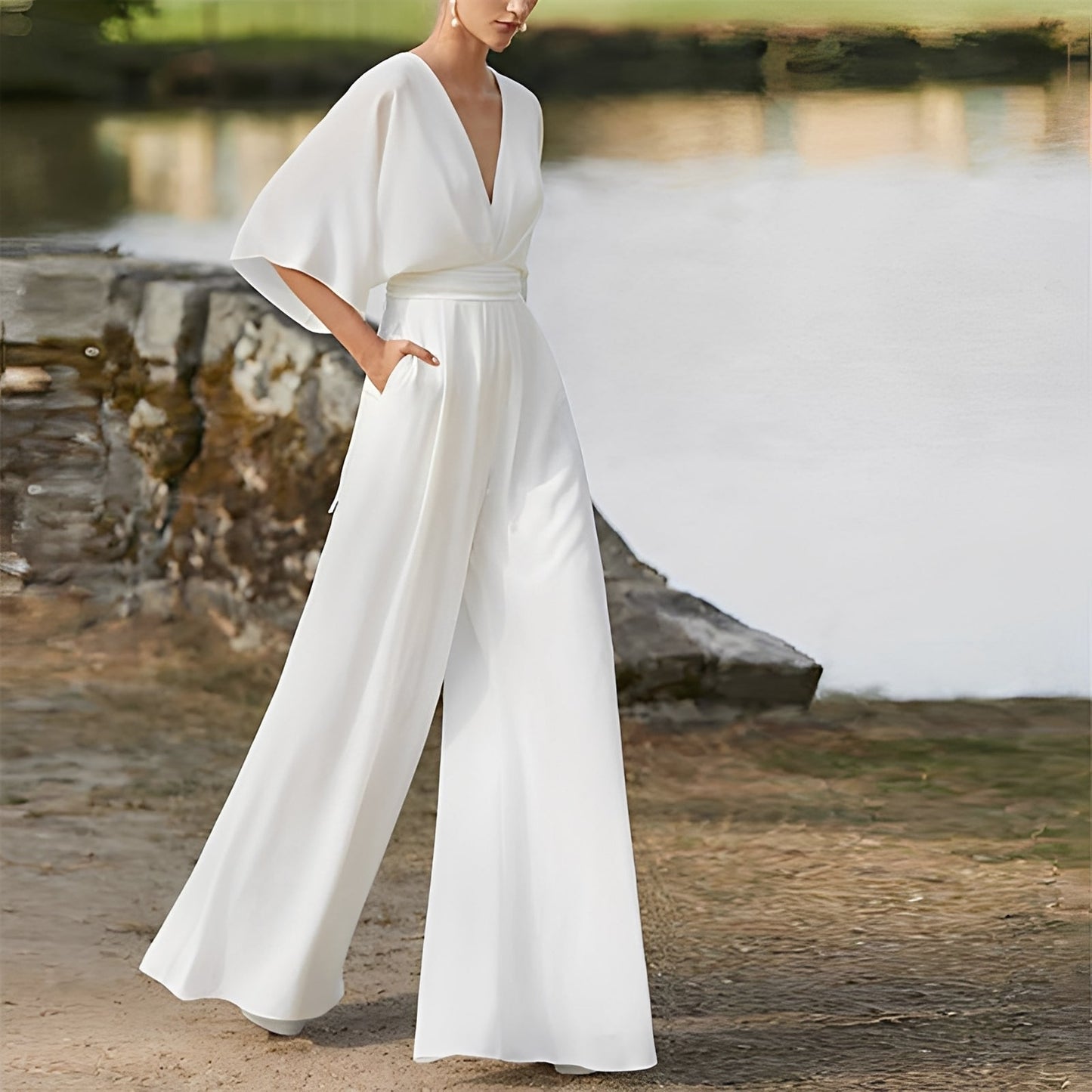 Elizabeth - Komfortabler und legerer Damen-Jumpsuit