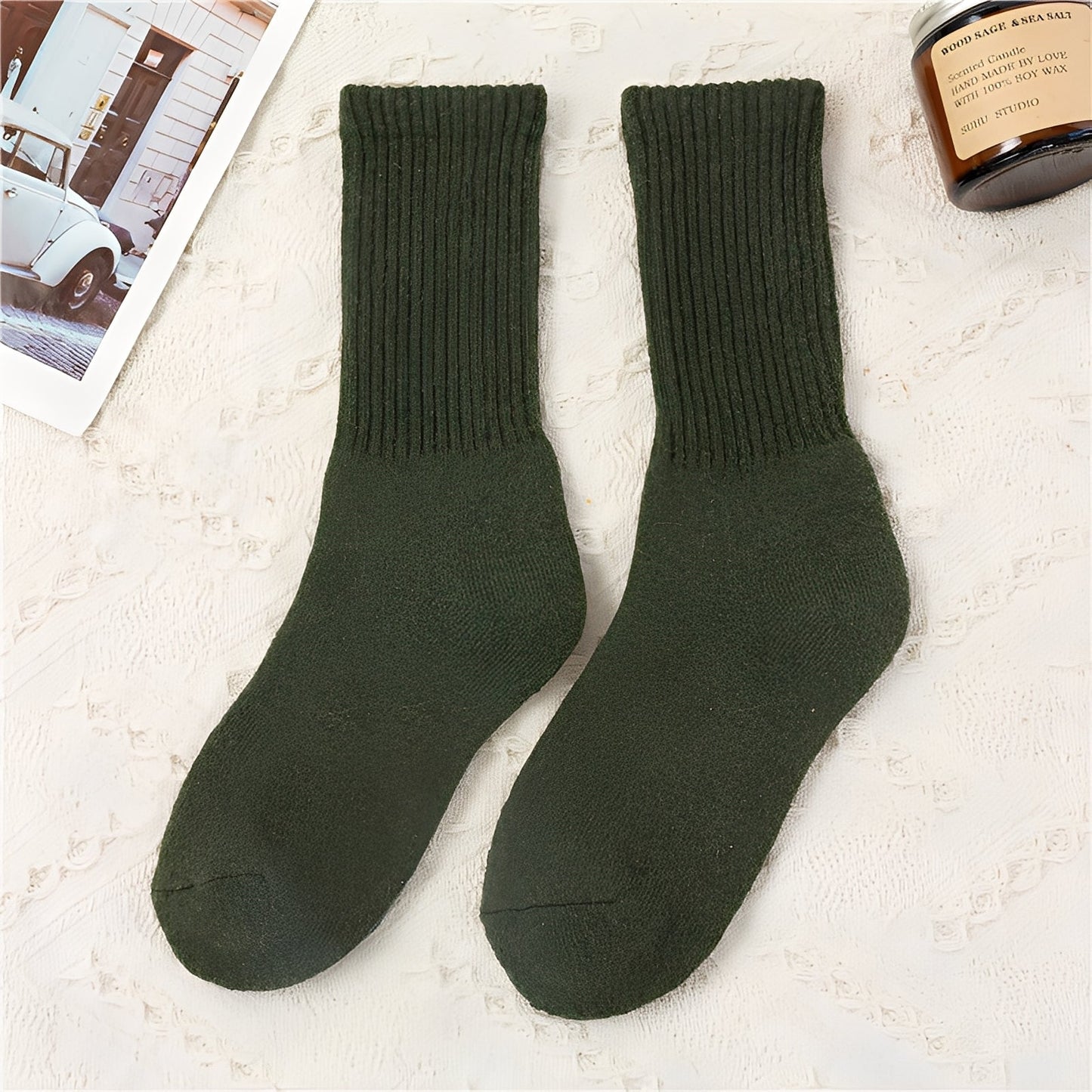 Carmella - Unisex-Socken, warm, dick und bequem