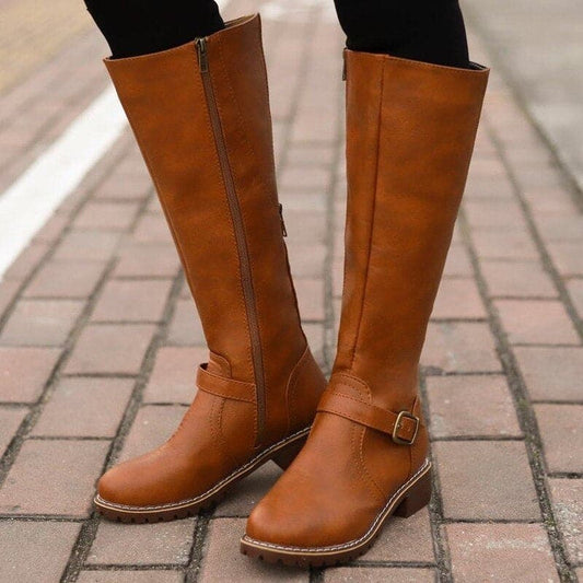 Marly - Bequeme Damenstiefeletten mit Zierschnalle