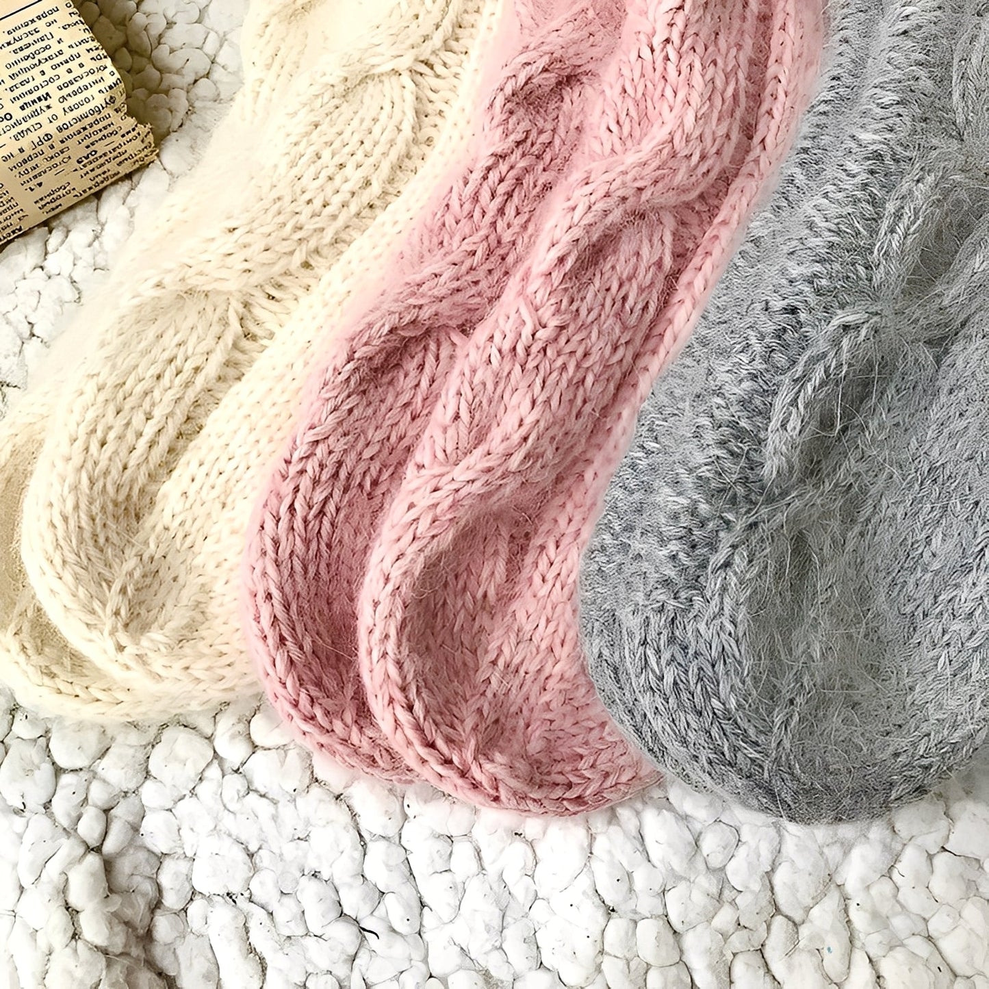 Dorothy - Flauschige Wollsocken für Damen