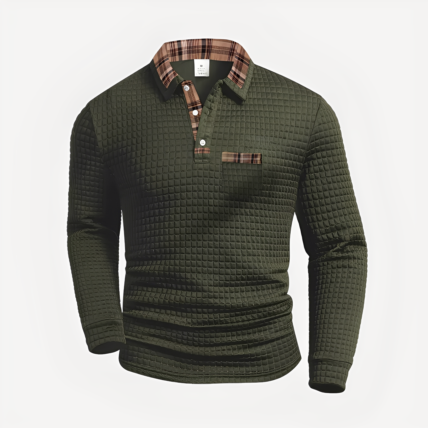 Morris - Herren-Poloshirt mit langen Ärmeln und elegantem Stil
