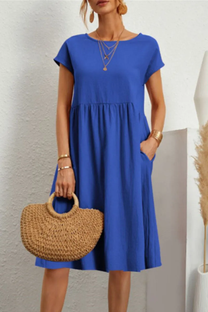 Imogen - Modernes Patchwork-Kleid