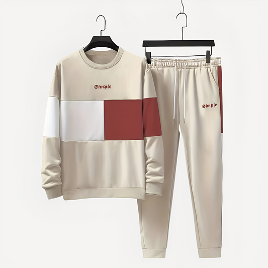 Charlton - Elegantes Sportset für Herren mit Farbblock-Design