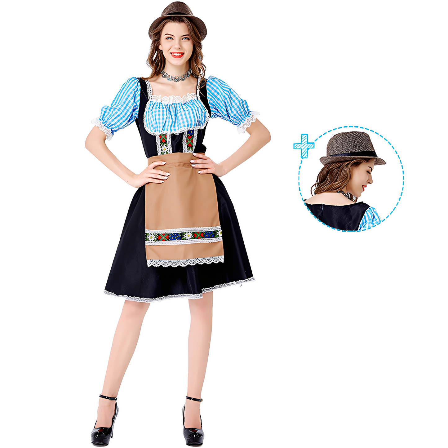 Ciara - Schickes Oktoberfest-Kostüm für Damen