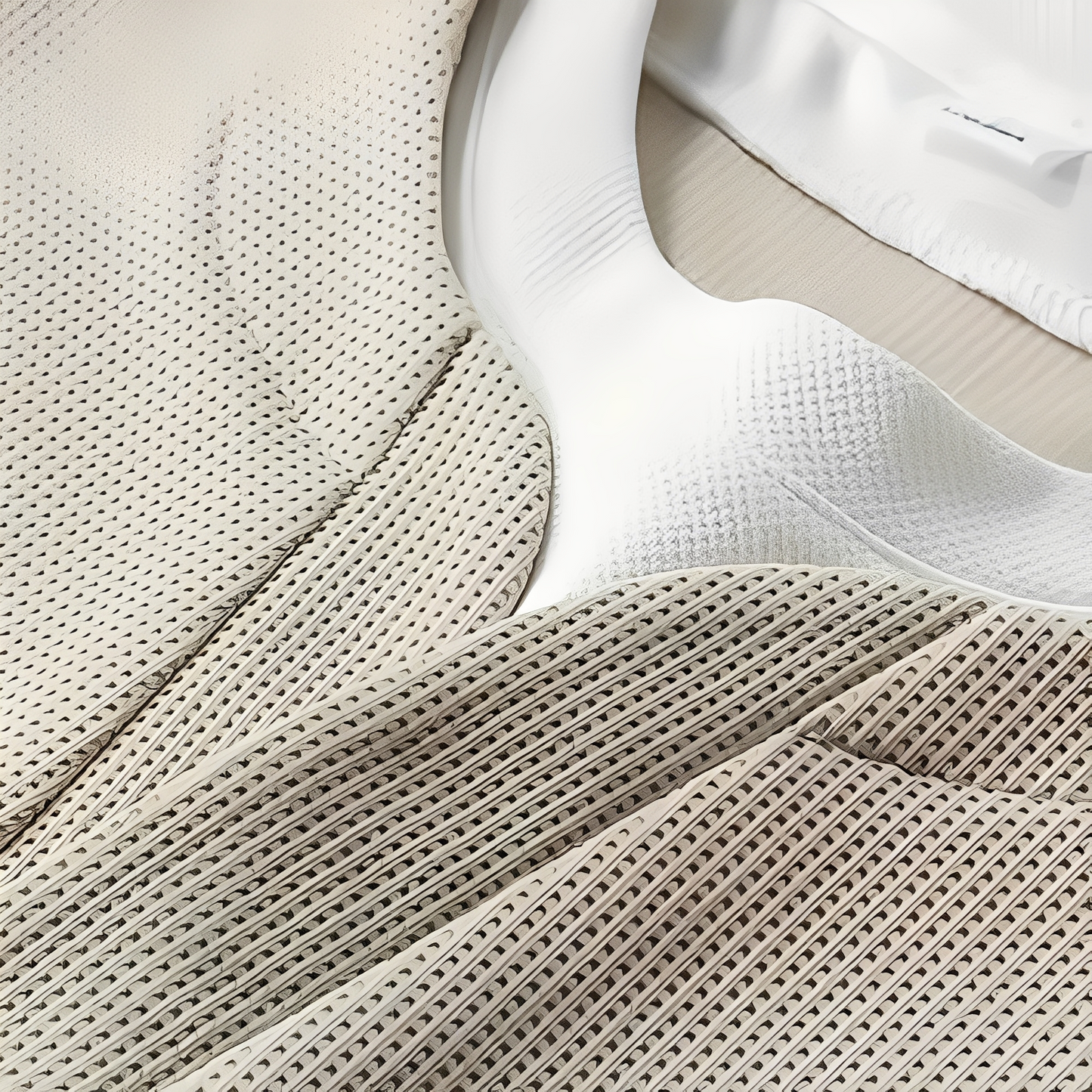 Dayton - Moderner, eleganter Herrenpullover mit Waffelmuster