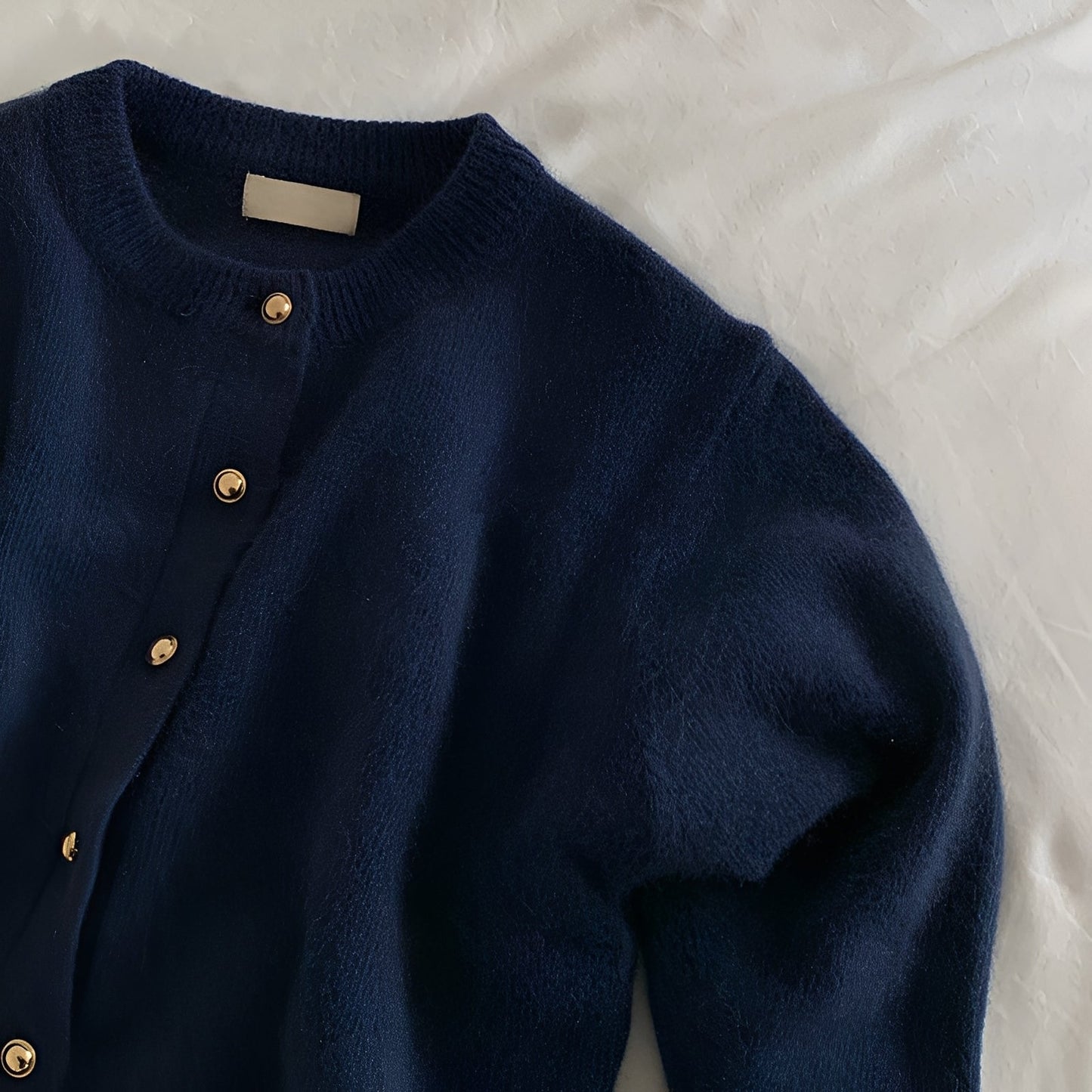 Merla - Komfortabler Damenpullover-Mantel mit Rundhalsausschnitt